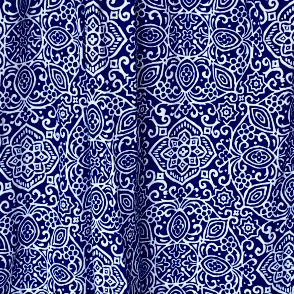 Garnet Hill Blue & White Maxi Dress ☀️ - Picture 6 of 13